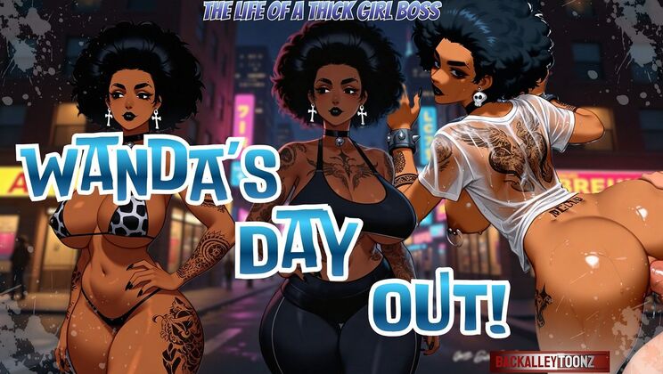 Wanda's Big Day: Beautiful Ass Cumshot Animation