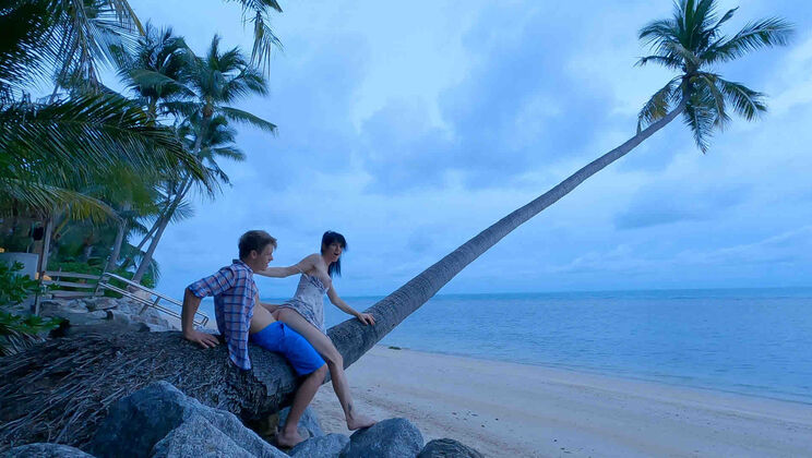 Boris And Nicole Outdoor Beach Quickie